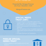 special needs trusts trust estate plan planning pooled pool snt personal finance